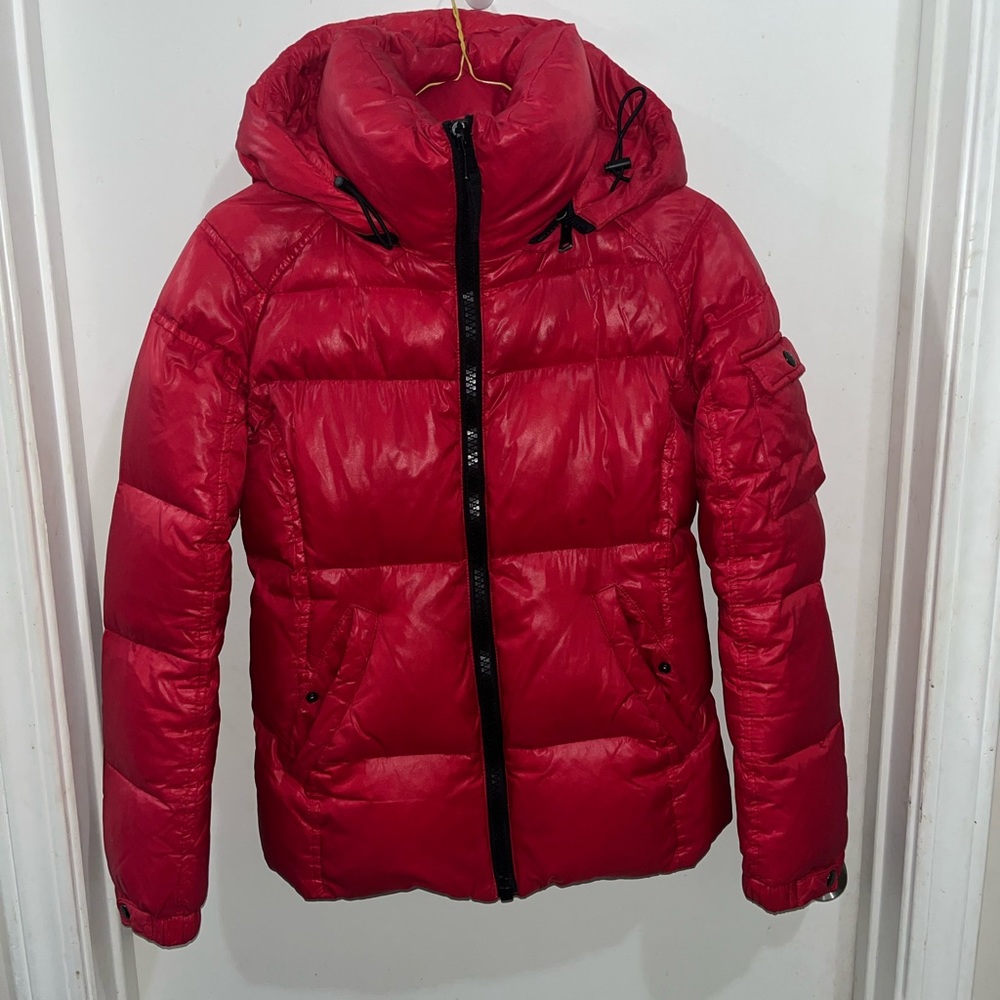 🛑SOLD—S13 Downhill Down Jacket- Red